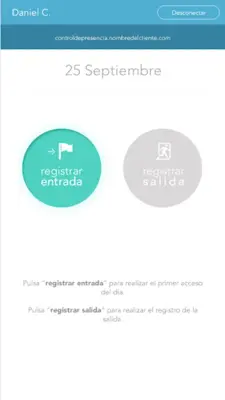 Control de Presencia Para Empr android App screenshot 2